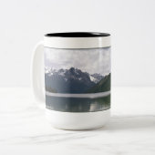 Tasse 2 Couleurs Lac rouge Idaho fish (Devant gauche)