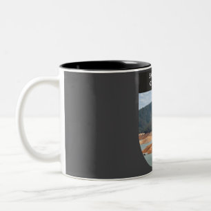 Tasse 2 Couleurs Lac Shasta, Californie