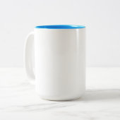 Tasse 2 Couleurs Lac torch, le comté de Kalkaska, Michigan (Devant gauche)