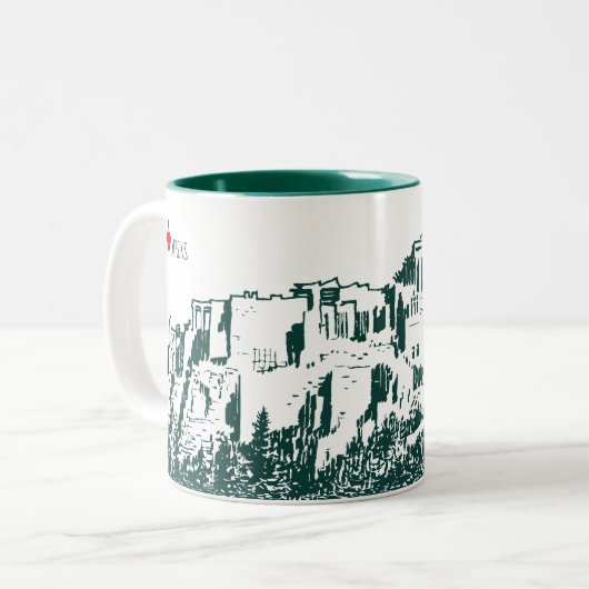 Tasse 2 Couleurs L'Acropole d'Athènes, Grèce (Devant gauche)