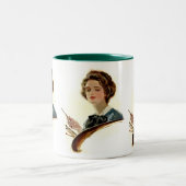 Tasse 2 Couleurs Lady Artist (Centre)