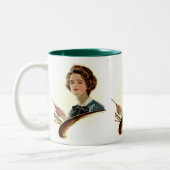 Tasse 2 Couleurs Lady Artist (Gauche)