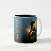 Tasse 2 Couleurs Lady Black Corsair (Devant droit)