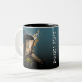 Tasse 2 Couleurs Lady Black Corsair (Devant gauche)