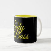 Tasse 2 Couleurs Lady BOSS (Devant droit)