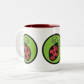 Tasse 2 Couleurs Lady Bug (Devant gauche)