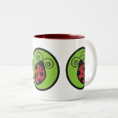 Tasse 2 Couleurs Lady Bug (Devant droit)