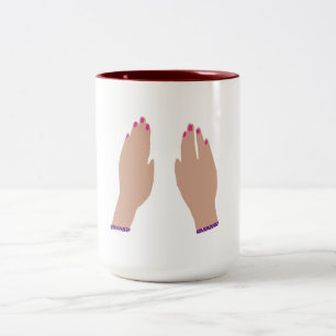 Tasse 2 Couleurs Lady Hands