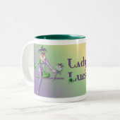 Tasse 2 Couleurs Lady Luck Harlequin (Devant gauche)