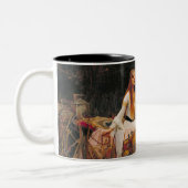 Tasse 2 Couleurs Lady of Shalott Waterhouse Art (Gauche)