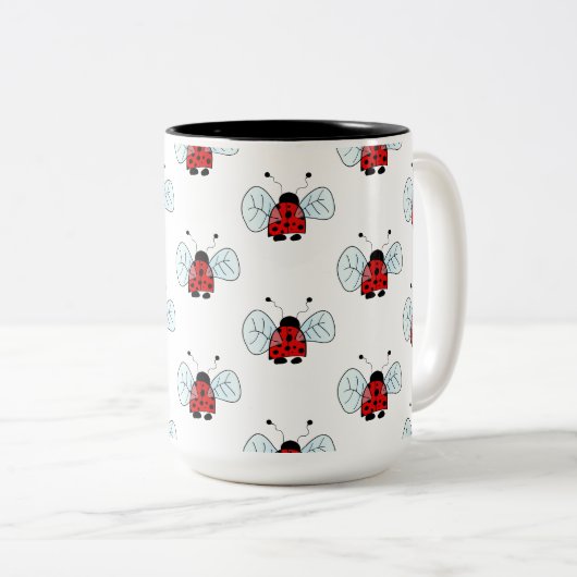 Tasse 2 Couleurs Ladybird (Devant droit)