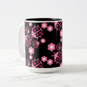 Tasse 2 Couleurs Ladybird Et ladybug (Devant gauche)