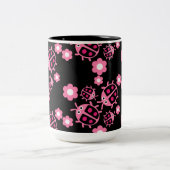 Tasse 2 Couleurs Ladybird Et ladybug (Centre)