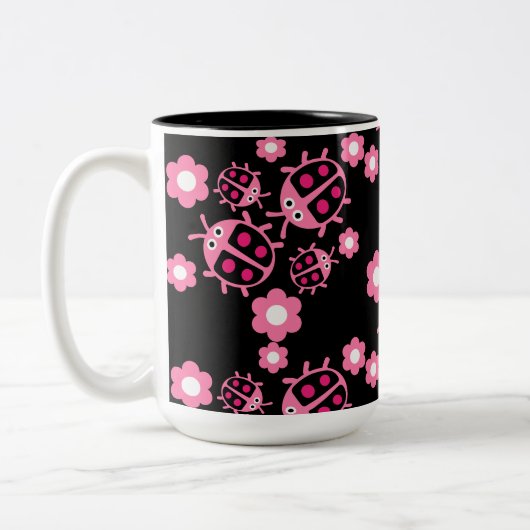 Tasse 2 Couleurs Ladybird Et ladybug (Gauche)