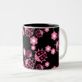 Tasse 2 Couleurs Ladybird Et ladybug (Devant droit)