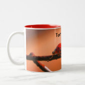 Tasse 2 Couleurs Ladybug Buddies Nature Personnalisée (Gauche)