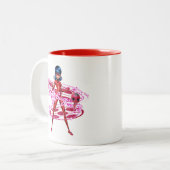 Tasse 2 Couleurs Ladybug et Tikki Graphic (Devant gauche)