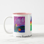 Tasse 2 Couleurs lafaye de lis (Gauche)