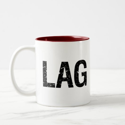 Tasse 2 Couleurs Lag tue les joueurs (Gauche)
