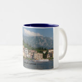 Tasse 2 Couleurs lago di como (lac Como) (Devant droit)