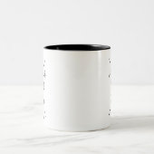 Tasse 2 Couleurs Laisser Briller Votre Lumière Texte De Script Noir (Centre)