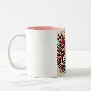 Tasse 2 Couleurs Laisser la règle de l'amour