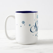 Tasse 2 Couleurs Laisser neiger (Gauche)