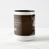 Tasse 2 Couleurs Laisser une trace de Dalmatie étincelante (Centre)