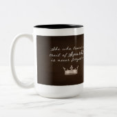 Tasse 2 Couleurs Laisser une trace de Dalmatie étincelante (Gauche)