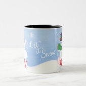 Tasse 2 Couleurs Laissez-le Snowman et Peppermenthe (Centre)