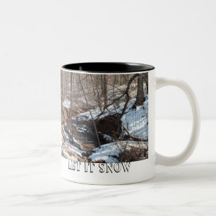 Tasse 2 Couleurs Laissez lui neiger