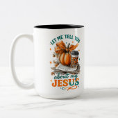 Tasse 2 Couleurs Laissez-Moi Vous Dire... (Gauche)