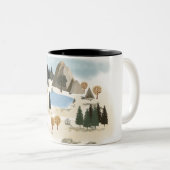 Tasse 2 Couleurs Laissez Votre Âme Respirer (Devant droit)
