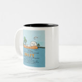 Tasse 2 Couleurs Laissez votre esprit dériver (Devant gauche)