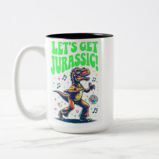 Tasse 2 Couleurs Laissons Jurassic !