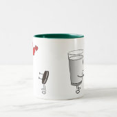 Tasse 2 Couleurs Lait et biscuits (Centre)