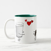 Tasse 2 Couleurs Lait et biscuits (Gauche)