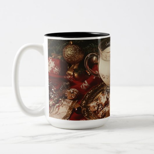 Tasse 2 Couleurs Lait et biscuits classiques (Gauche)