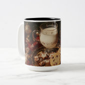Tasse 2 Couleurs Lait et biscuits classiques (Devant gauche)