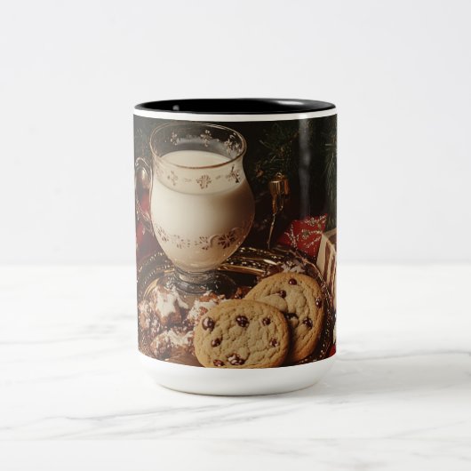 Tasse 2 Couleurs Lait et biscuits classiques (Centre)
