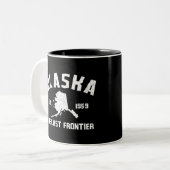 Tasse 2 Couleurs L'Alaska La Dernière Frontière (Devant gauche)