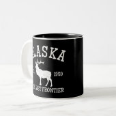 Tasse 2 Couleurs L'Alaska La Dernière Frontière (Devant gauche)