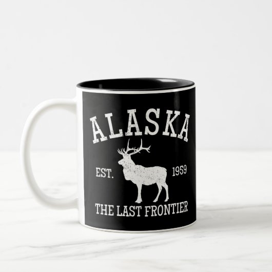 Tasse 2 Couleurs L'Alaska La Dernière Frontière (Gauche)
