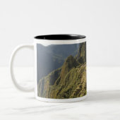 Tasse 2 Couleurs Lamas et un regard sur Machu Picchu, (Gauche)