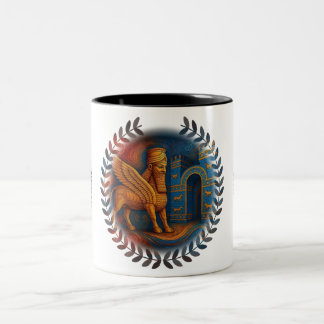 Tasse 2 Couleurs Lamassu & Porte d'Ishtar