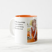 Tasse 2 Couleurs L'amitié des enfants (Devant gauche)