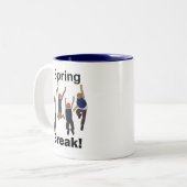 Tasse 2 Couleurs L'amitié des vacances de printemps (Devant gauche)
