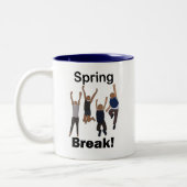 Tasse 2 Couleurs L'amitié des vacances de printemps (Gauche)