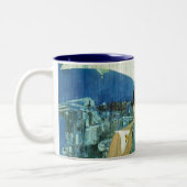 Tasse 2 Couleurs L'amour arrive à Miss Lucas (Gauche)