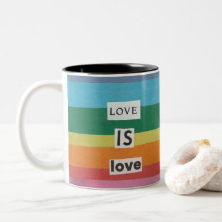 TASSE 2 COULEURS L'AMOUR, C'EST L'AMOUR